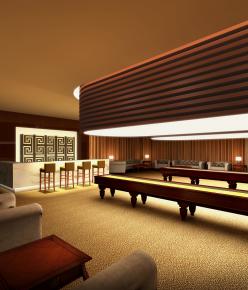 5500平米河北麗園商務(wù)會所裝修