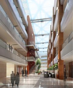 7350平米陽光保險辦公區裝修